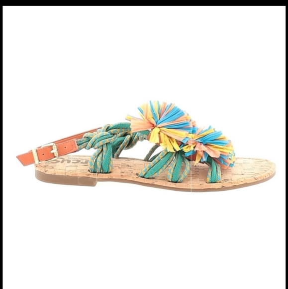 CIRCUS SAM EDELMAN MULTICOLOR SANDALS 👡 - Picture 4 of 8